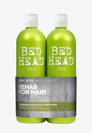 BED HEAD TWEEN RE-ENERGIZE SHAMPOO + CONDITIONER DUO - Haarset - -