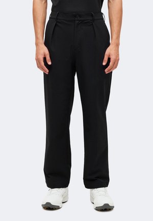 Students, HERITAGE PLEATED SLACKS PANTS - Pantalon classique - black