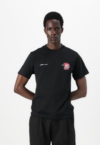 Replay SHORT SLEEVE GRAPHIC - Print T-shirt - black