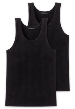 2 PACK - Unterhemd/-shirt - schwarz