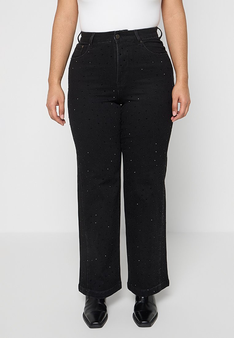 Apart Wide leg zwart