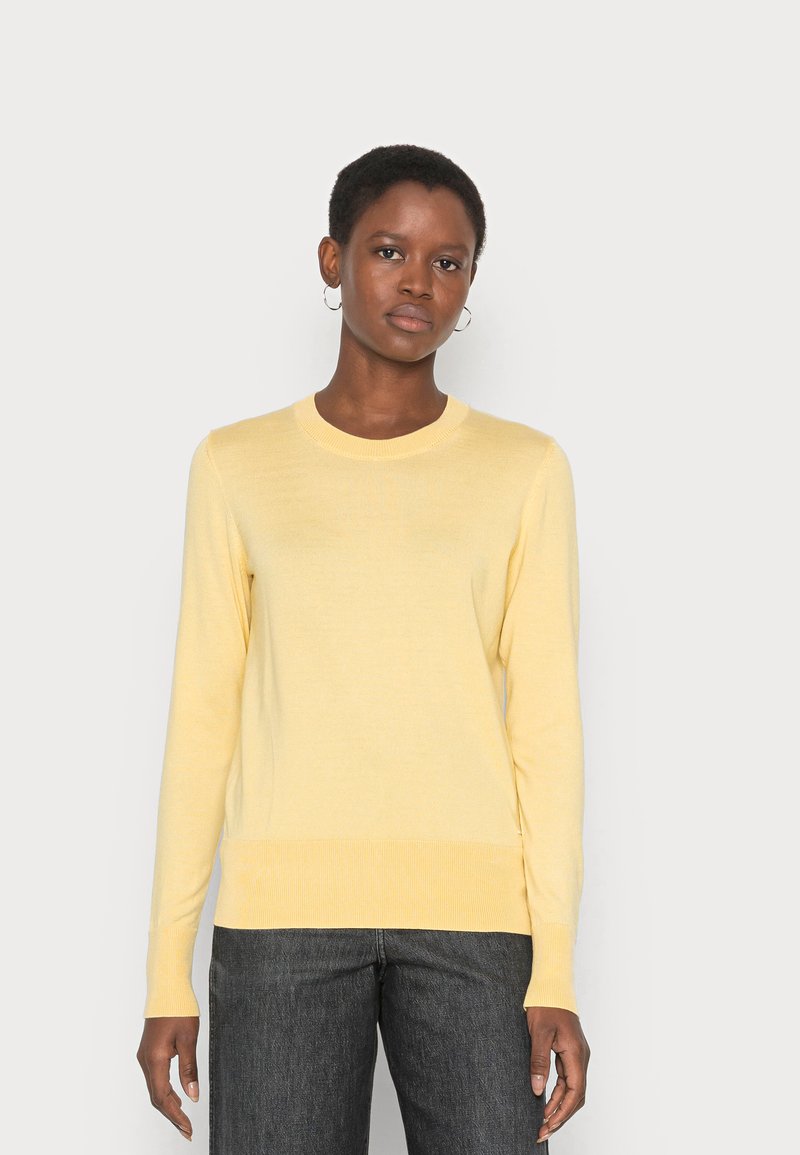 Lindex SWEATER TAYLOR - Camisola - light yellow