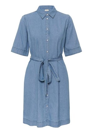 Kaffe, Denimové šaty - medium blue chambray