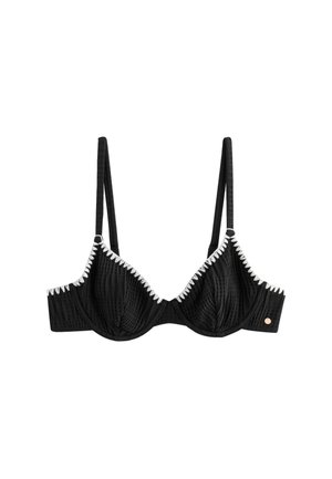 Mint Velvet, REGULAR FIT - WHIPSTITCH NON PAD UNDERWIRED  - Vrchný diel bikín - black