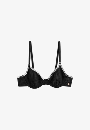 Mint Velvet, REGULAR FIT - WHIPSTITCH NON PAD UNDERWIRED - Vrchný diel bikín - black
