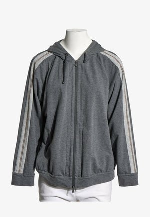 Brunello Cucinelli, Sweat zippé - grey
