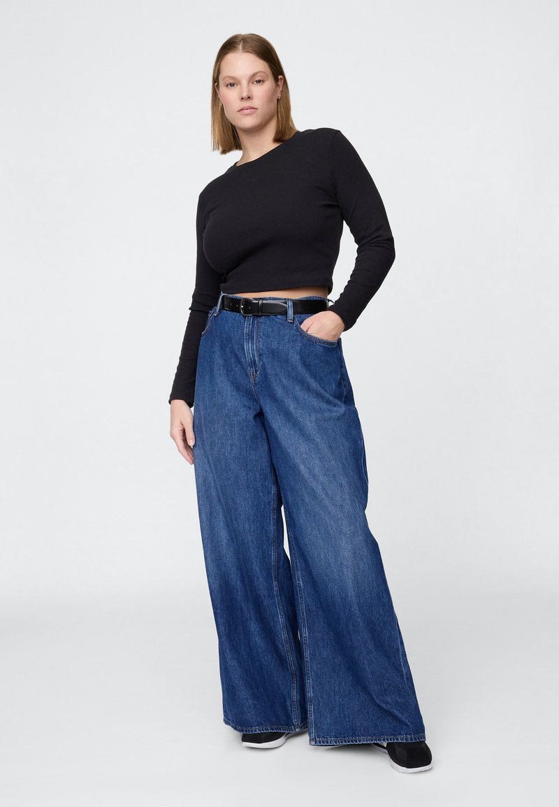 Jean Droit Femme GAP édition Limitée Taille 14 - Bleu Denim Stretch, Occasion Bon état