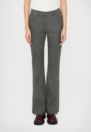 FAUX TROUSERS - Hlače - dark grey