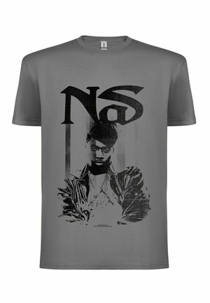 NAS MASTER  - T-Shirt print - grey