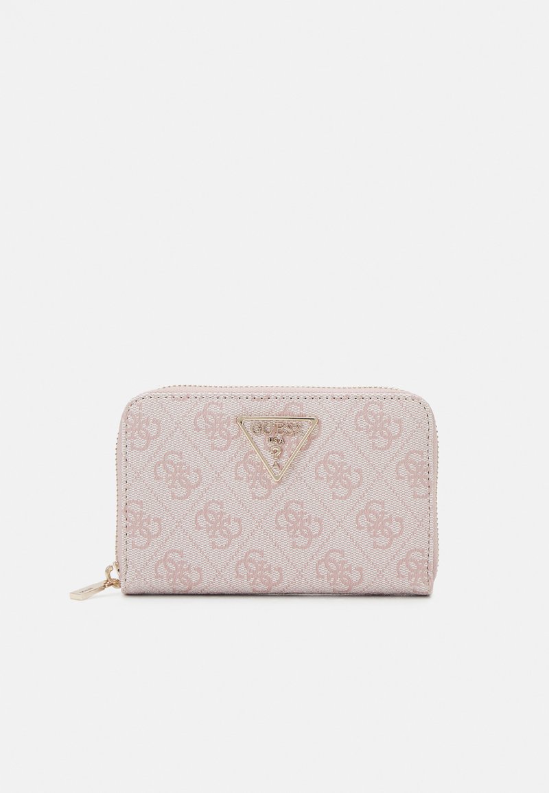 Guess LAUREL MEDIUM ZIP AROUND - Rahakott - dusty rose