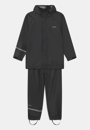 SET UNISEX - Kalhoty do deště - black
