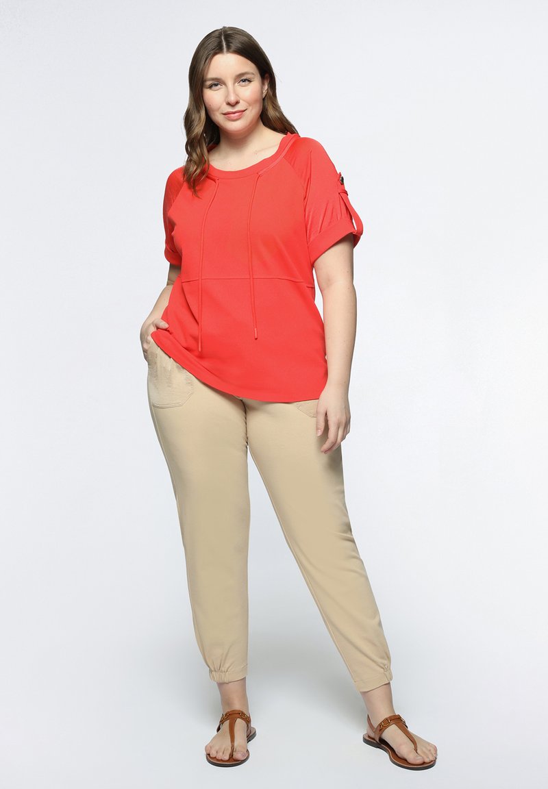 Fiorella Rubino T-shirt basic rood
