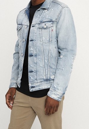 Cowboyjakker - light-blue denim