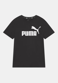 Puma - LOGO TEE UNISEX - Trükipildiga T-särk - black Väikepilt 1