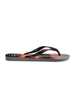 Havaianas, TOP SURFER I - Riemensandalette - steel grey black sunset orange