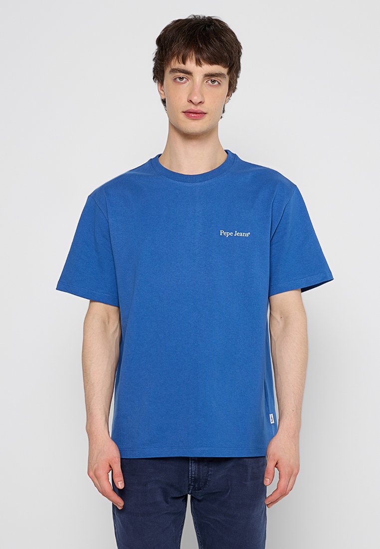 Pepe Jeans T-shirt print blauw
