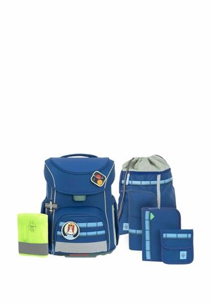 UNIQUE SET SLIM 7-TEILIG - School bag - dark blue