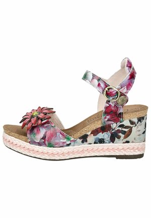 Højhælede sandaletter / Højhælede sandaler - lilas