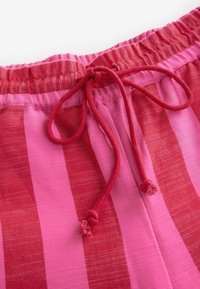 Next TALL FIT - WIDE STRIPED - Tygbyxor - pink