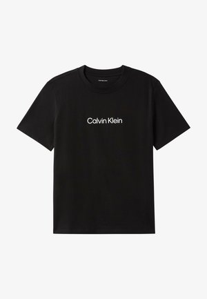 Calvin Klein, CLASSIC STANDARD LOGO TEE - Tričko s potlačou - black