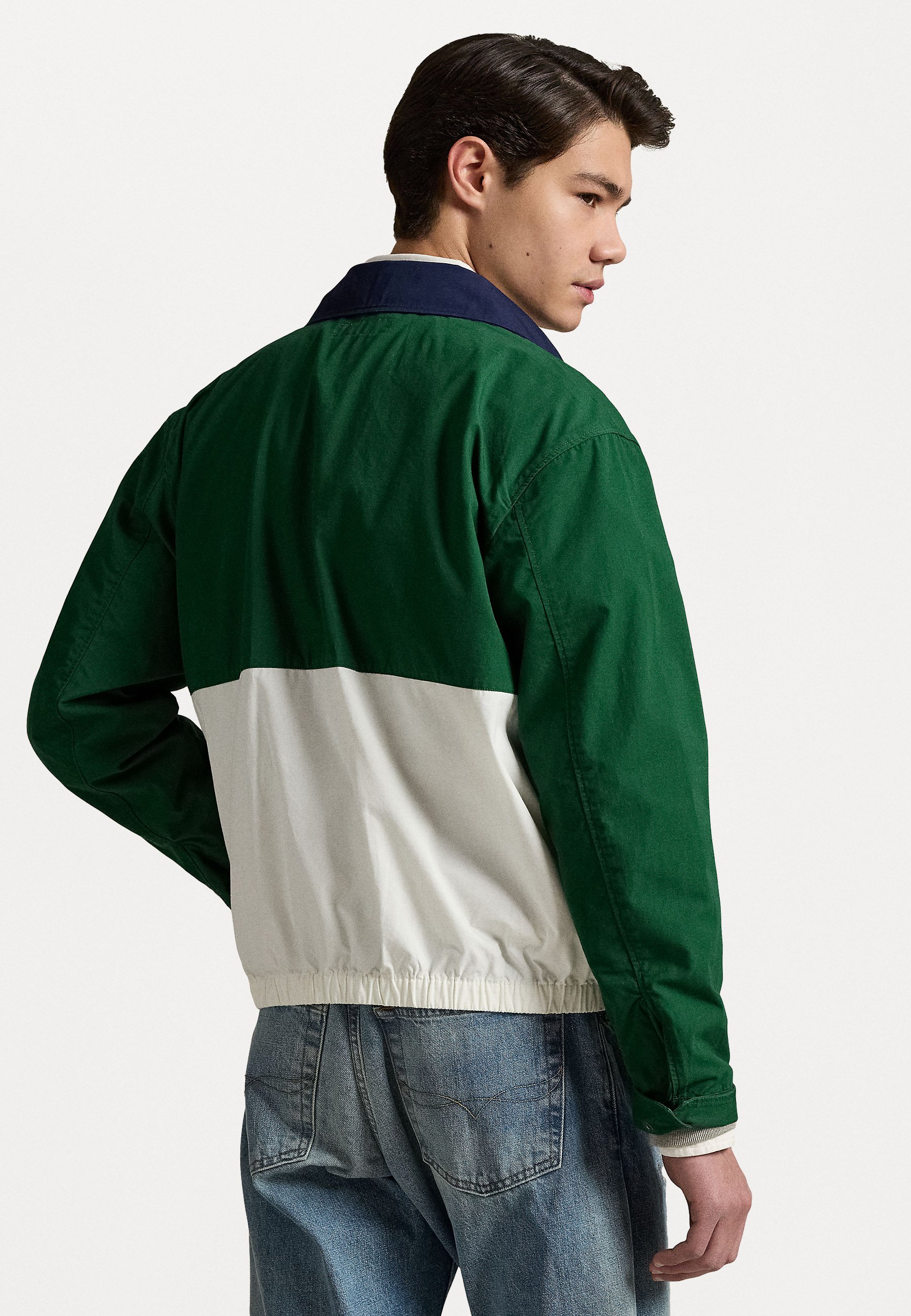 Polo Ralph Lauren THE BAYPORT COLOR-BLOCKED POPLIN JACKET
