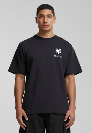 Print T-shirt - black