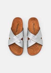 Tamaris GreenStep Mules - metallic