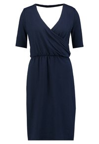 Selected Femme Strickkleid - mottled dark blue