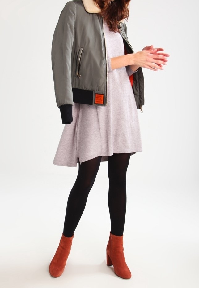 TOM TAILOR DENIM Robe pull grey/gris (Seconde main) ZALANDO