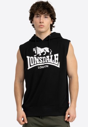 ÄRMELLOSES MIT KAPUZE NORMALE PASSFORM BIGNOR - Top - black off white