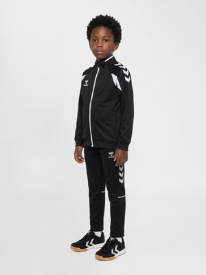 Hummel, CORE 2 0 TRACK ZIP - Training jacket - black white