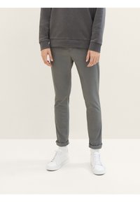TOM TAILOR DENIM Chino kalhoty - grey