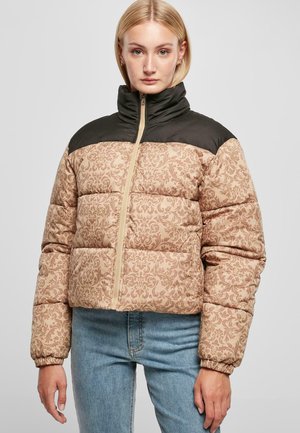 AOP RETRO PUFFER - Veste d'hiver - unionbeigedamast