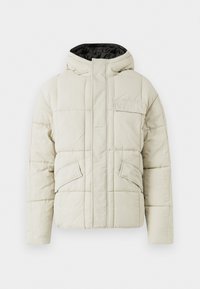REVERSIBLE WADDED JACKET - Winterjacke - jet black/ grey taupe