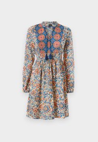 VMSIS DRESS  - Kjole - bright white/blue boho