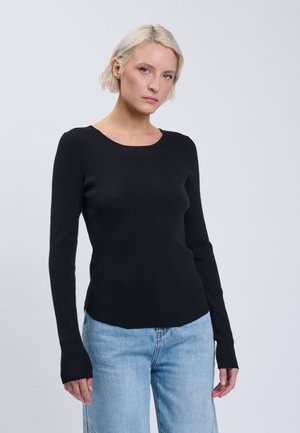 INFLUENCER, Pullover - black