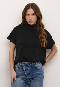 My Essential Wardrobe - ELLE - T-Shirt basic - black Thumbnail-Bild 1