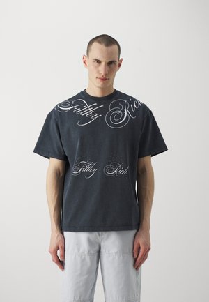 AVAVAV FILTHY RICH UNISEX - Print T-shirt - black