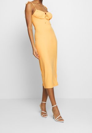 Robe en jersey - yellow