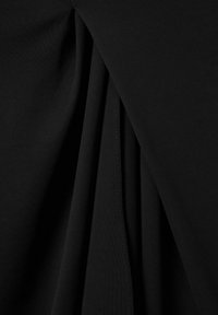 Reiss REGULAR FIT-ZARIA HIGH RISE DRAPED MIDI - Puzdrová sukňa - black