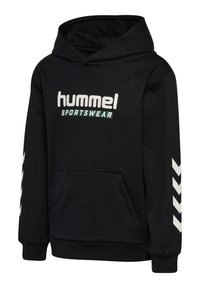 Hummel Felpa con cappuccio - black