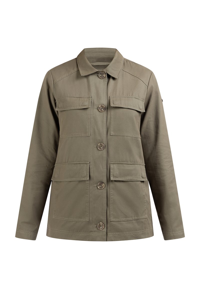 dreimaster Jas olijfgroen