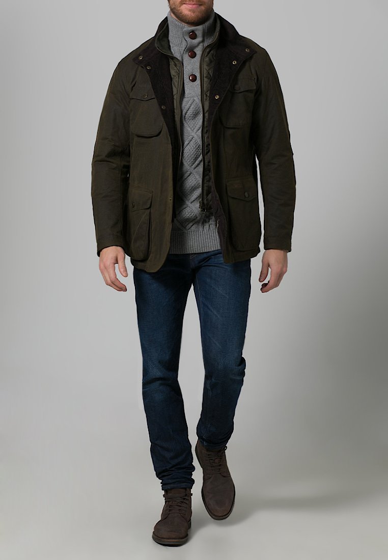 Barbour OGSTON JACKET - Ελαφρύ μπουφάν - olive