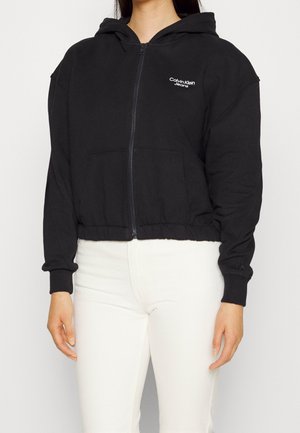 Sweat zippé - black
