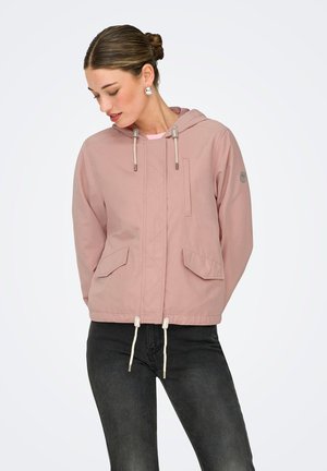 ONLY ONLSKYLAR HOOD SPRING - Giacca da mezza stagione - misty rose