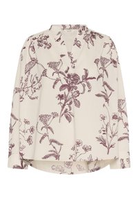 NATALE - Blouse - tawny port botanical print