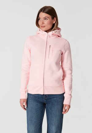 ZIP W GALE - Mikina na zip - light pink