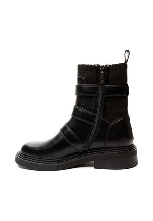 Bottines de cowboy / motard - black