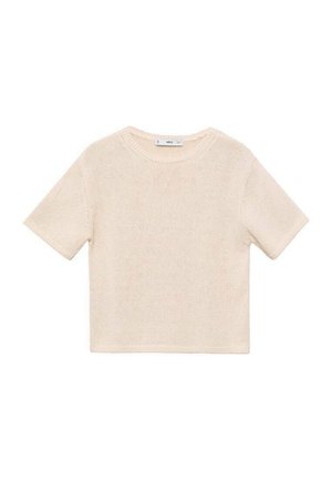 Mango MADEANO - Basic T-shirt - sand