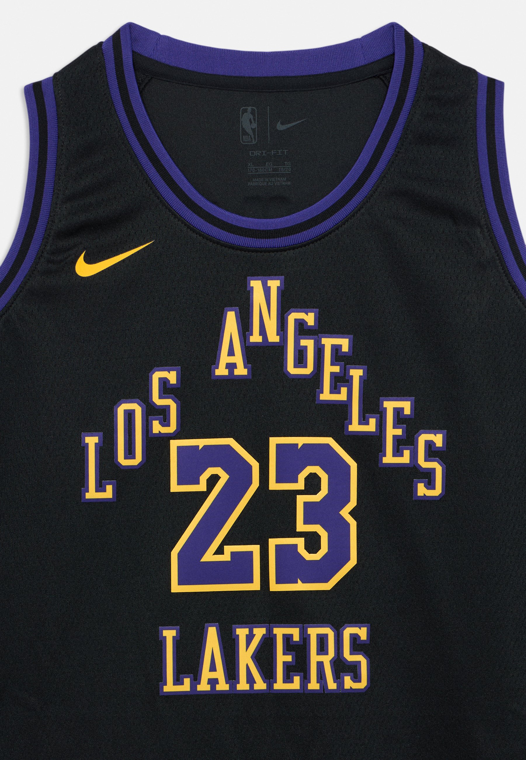 black lebron lakers jersey